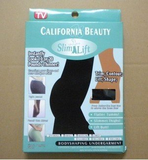 10pcs/lots Hot sales!California Beauty Slim lift Body shaping undergarment , Slimming shaper , black and flesh color All size