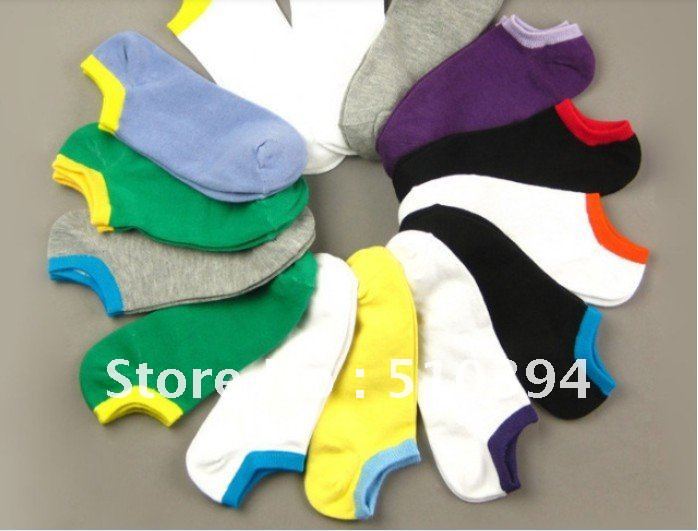 10pcs x Kerean candy socks Boat socks floor socks (multi-color random fat),Sports socks,Fashion