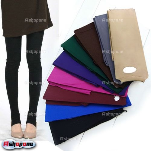 10x New Women Tights Pants Stirrup Leggings Stockings 9 Colors Free Shipping