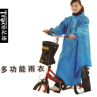 11 asparagus multifunctional Burberry with sleeves bicycle - battery car poncho