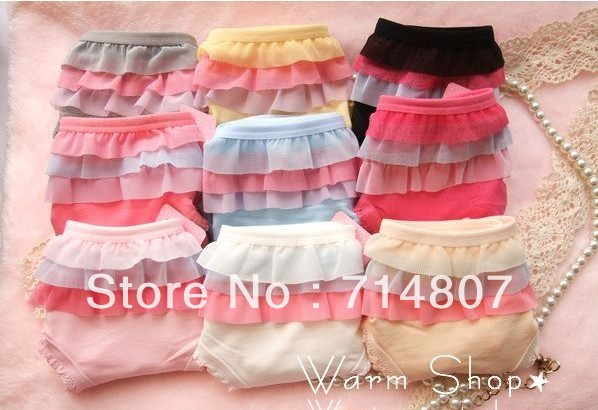 11 colors, 1176 single-lace princess lovely rainbow Yebian Bamboo fiber women's underwear