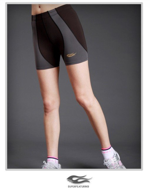 11004-000 Lady Polyester/Spandex  Fashion And Sexy Spotswear Shorts  For Fitness