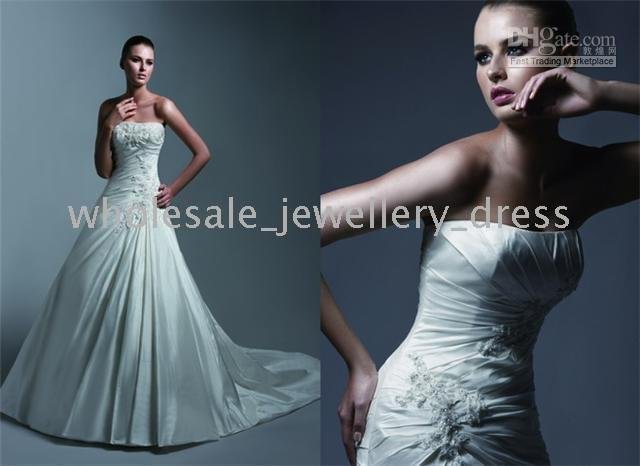 11250593 robe/ball/prom/evening/ wedding/dress 2010 new A line skirt style 1