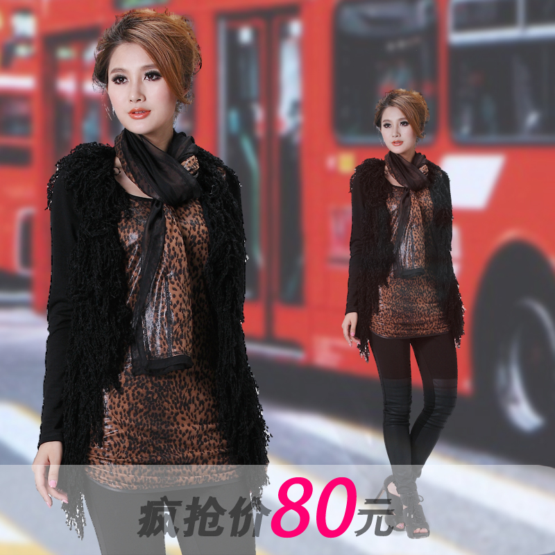 12.12 women's 2012 autumn vest outerwear fashion cardigan 101