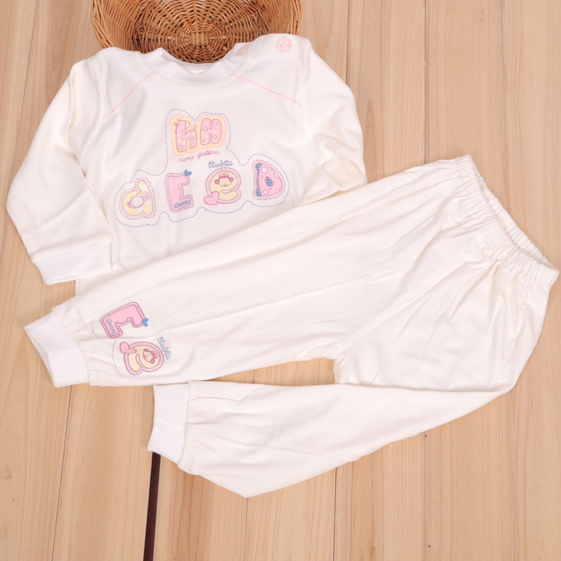 12 autumn and winter card baby bamboo fibre cotton set of underwear and underpants newborn underwear trousers