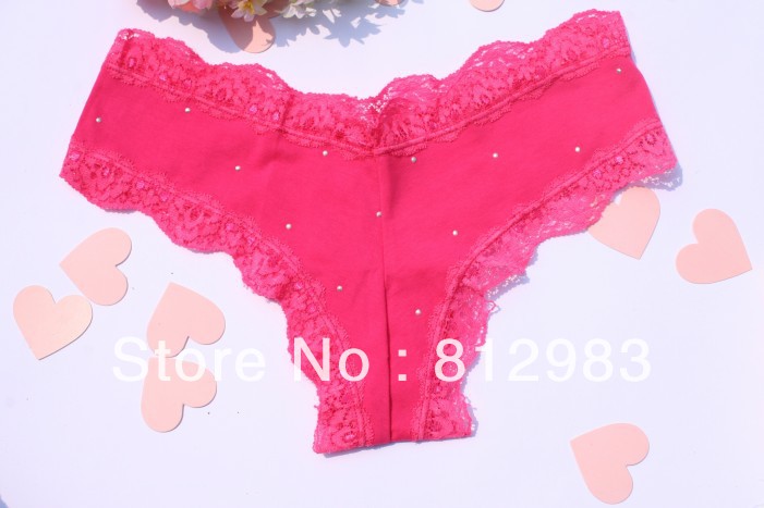 12 pcs/ lot  Sexy Lace Pink Green Transparent  Panites Briefs Low Waist  M/L Push-up Women's  Underwear JY051A VS Free Shipping