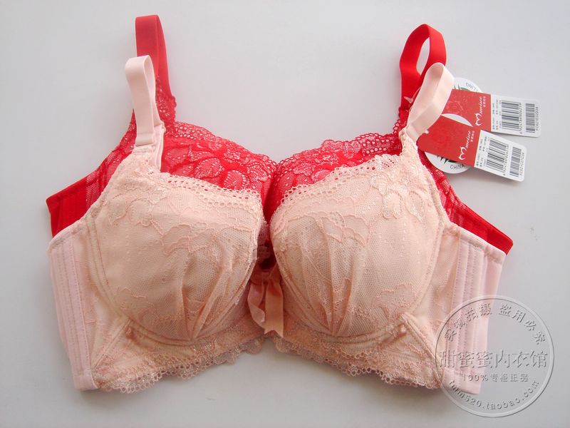 12 single-bra fc621 side gathering push up sexy lace thin cd cup