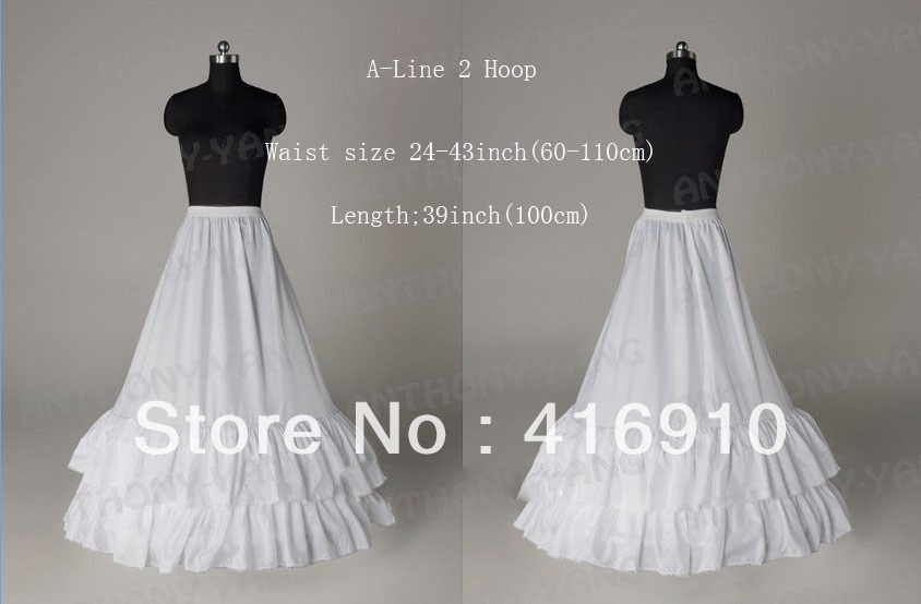 12 Style White A Line/Fishtail/Hooples Crinoline Petticoat/Underskirt For Wedding 04