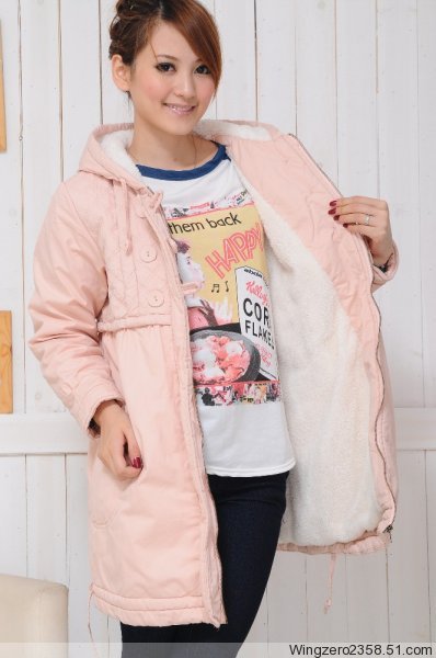 12 winter maternity clothing maternity berber fleece outerwear wadded jacket maternity thermal cotton-padded jacket maternity