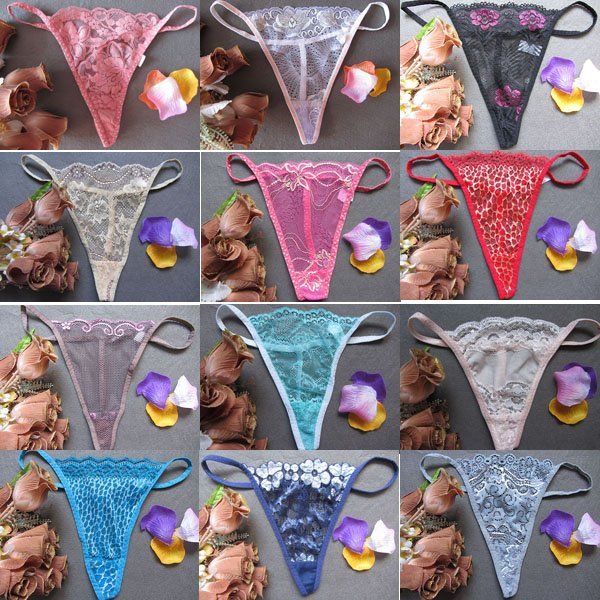 120pcs Free Shipping /2012 SEXY  Floral G-string Sexy Lingerie Women pantie Sexy Underwear Lady T-back Intimate Wear