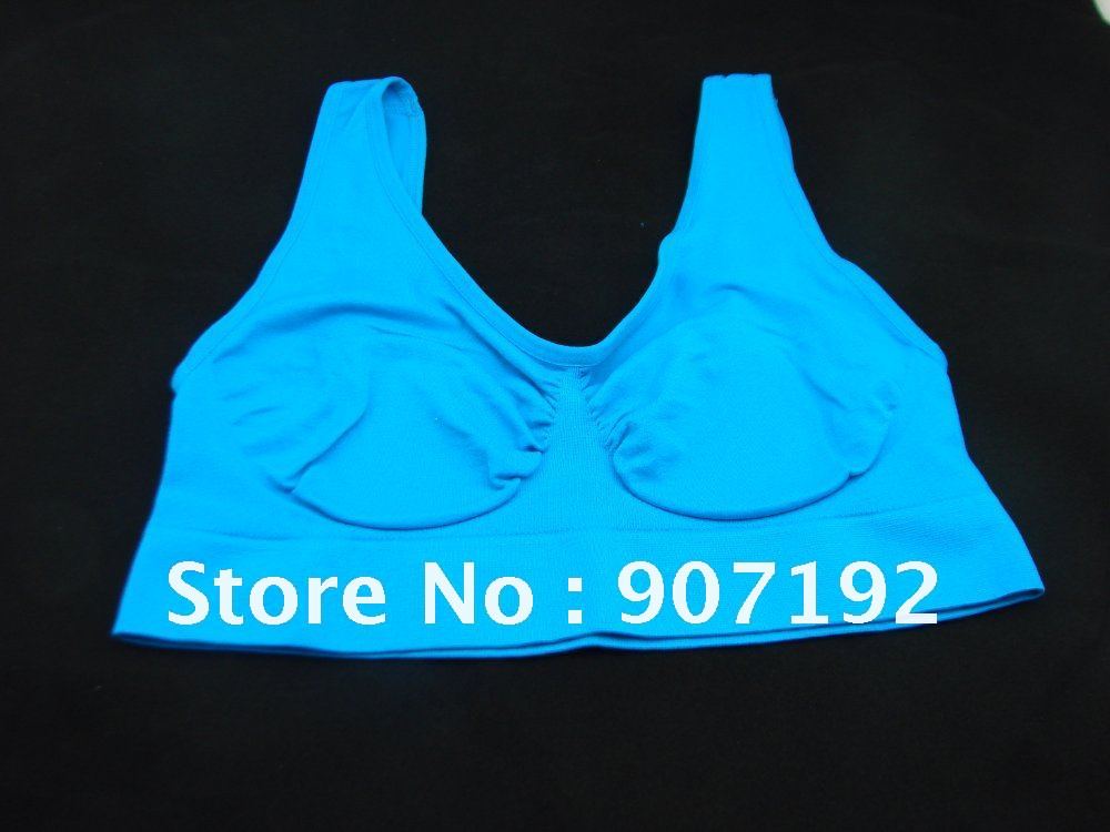 120pcs/lot(40sets) Free Shipping TOP Quality Ahh Bra Shear Ahh Seamless Bra,no padding,3 color a set no other select(OPP bag)