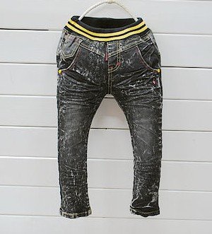 12pcs/lot 2012 Winter girl / boy Monogram jeans trousers pants EMS free shipping size 5-15