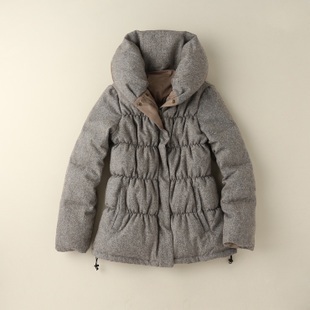 12sw0193 delicate fresh pillow positive and negative two ways thick cotton-padded jacket