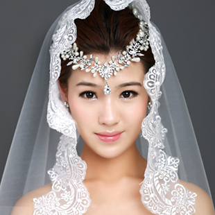 15$Mini Order Aesthetic laciness wedding veil the bride hair accessory marriage accessories wedding accessories