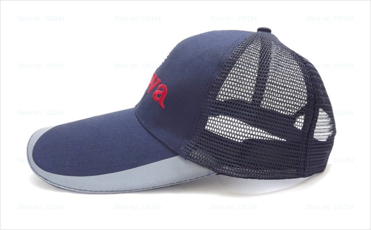 $15 off per $150 fishing hat 2011 New fashion hats Outdoor Sport Blue Baseball Hiking Cap with net Fits Most MZ11