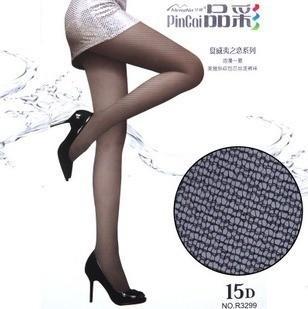 $15 off per $150 orde free shipping Mona sexy female slanting stripe Core-spun Yarn pantyhose silk r3299