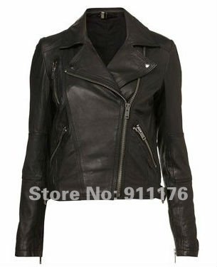 $15 off per $150 order U8001 free shipping!New fashion Women's Zipper PU Leather Jacket Lady Coat Outerwear,factory price