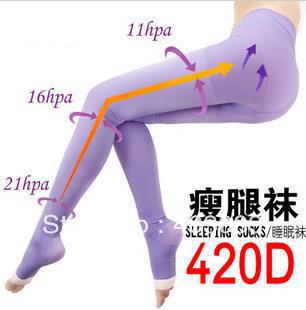150pairs/lot Freeshipping 2012 Guarantee 420D Thin Pantyhose Sleep Socks Control Pant Model Carry Buttock Seamless Women Pants