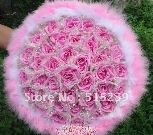 16 simulation bouquet of roses festive supplies cartoon bouquet Doll Toy/Wedding Bouquet/birthday gift+free shipping D935