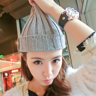 17 Mx29 lovers cap candy ice cream neon knitted hat chromophous female autumn new arrival knitted hat