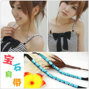 1765 transparent shoulder strap invisible shoulder strap halter-neck pectoral girdle 20g decussation of underwear belt bra with