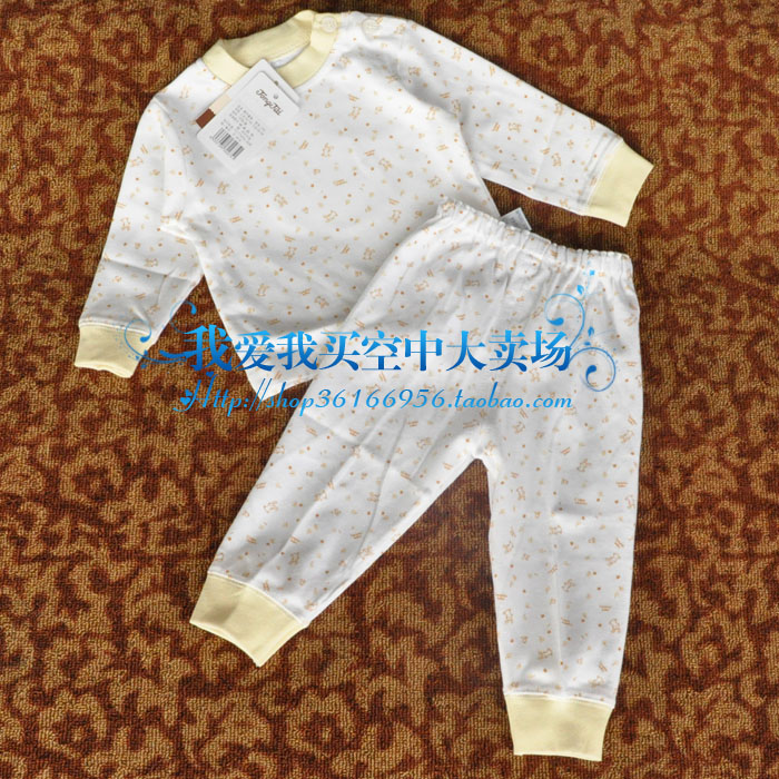 1767 buckle child underwear baby clothes baby underwear set 100% cotton baby underwear 0.18kg