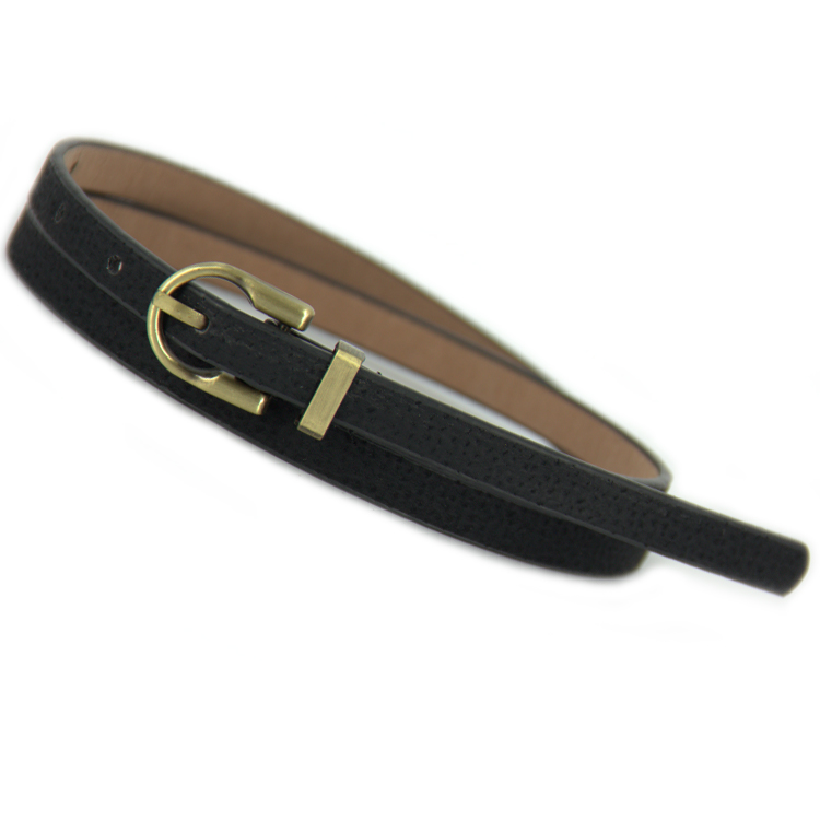 182p popular strap genuine leather belt pigskin thin belt Free shipping by CPAM