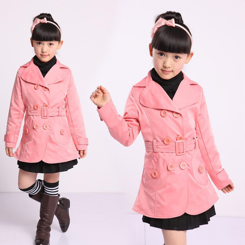 1872 2013 girl spring princess outerwear child trench female child outerwear
