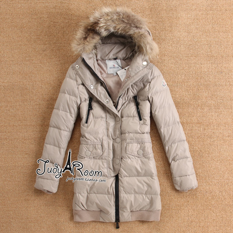 199 winter three-color trend single soft luxury raccoon fur down coat