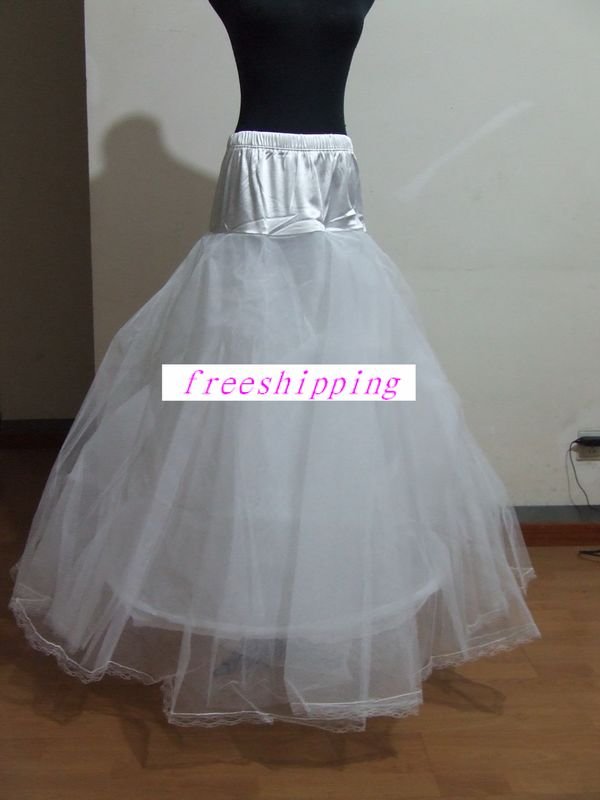 1hoop 3 layer petticoat/crinoline/underskirt P50b