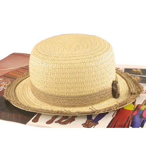 1pc Hat female male summer sun-shading beggar cap sun hat straw hat