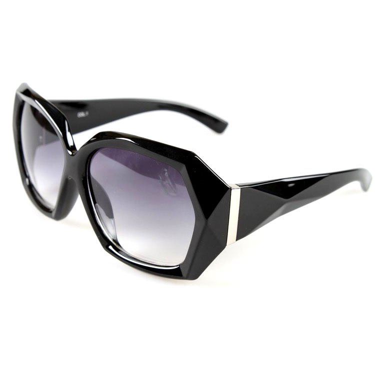 1PC Retail Free Shipping Black Oversize Women Sunglasses2012 Style Designer Big Frame Sunglasses  --5096