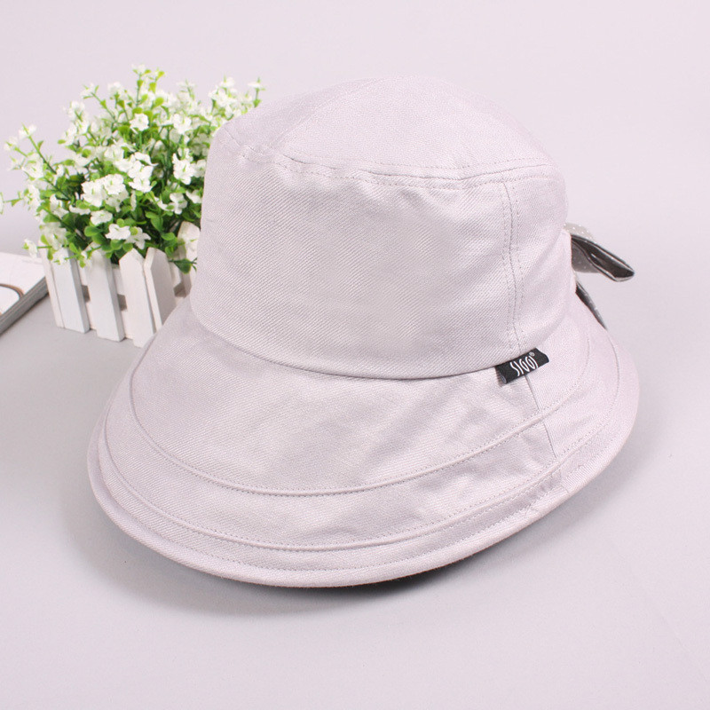 1pc Siggi plain hat female summer sunbonnet big sun hat bucket hat sun hat