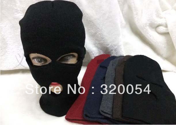 1pcs,2013 new adult line hedge masked caps, the robber robbed knitted hats ,wacky fun props, multicolor, free shipping