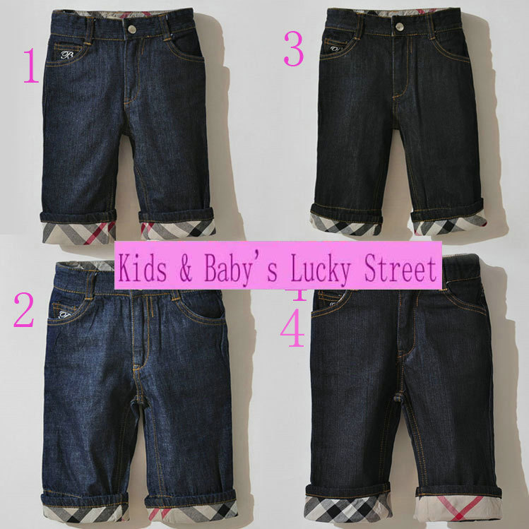 2-6Y Wholesale kids warm jeans trousers pants, girl jeans