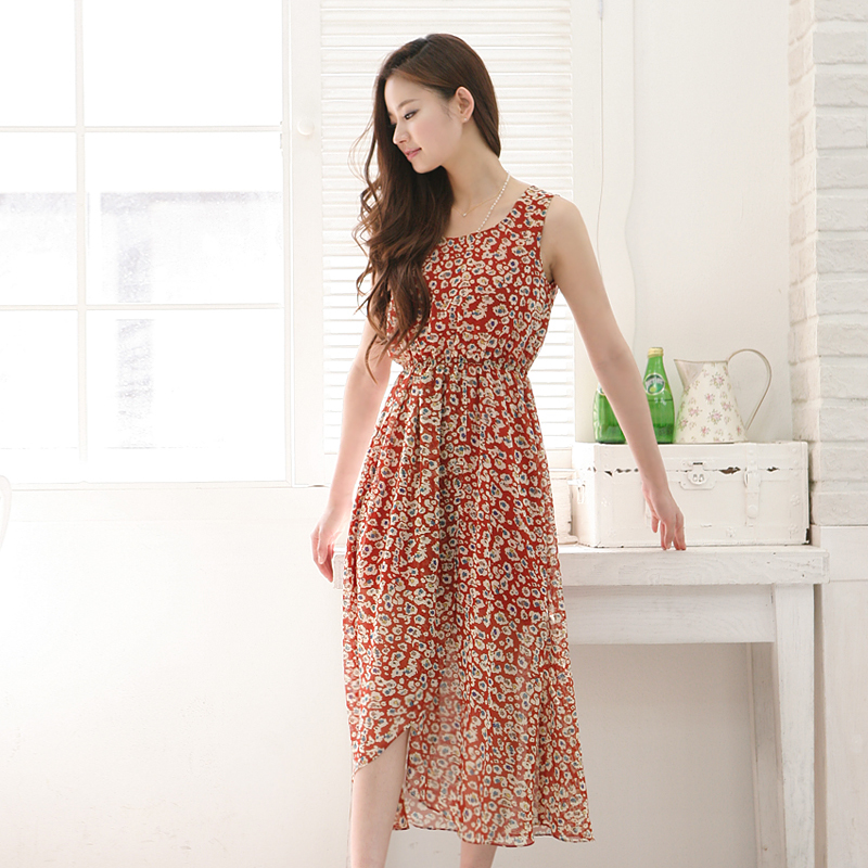 2.8 big alan . 2012 spring gentlewomen elegant rustic long design one-piece dress
