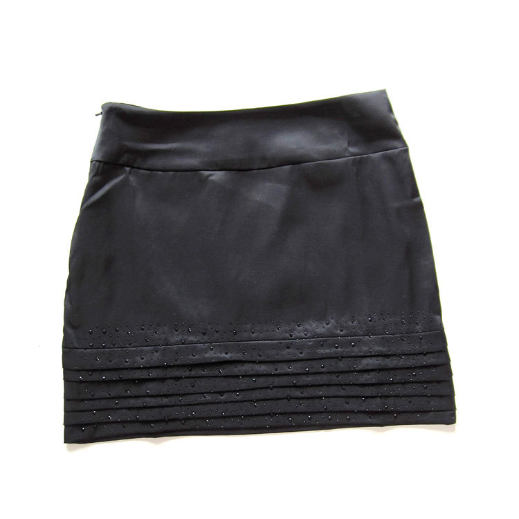 2 ! autumn all-match sweep diamond small bag skirt straight short skirt slim hip skirt small a-line skirt 106 Leather fashion