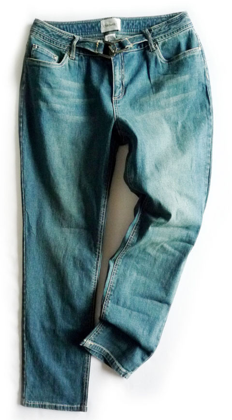 2 chiban 1 - 2 chiban 9 taper plus size female spring and autumn chadwick front fly hasp small trousers denim trousers