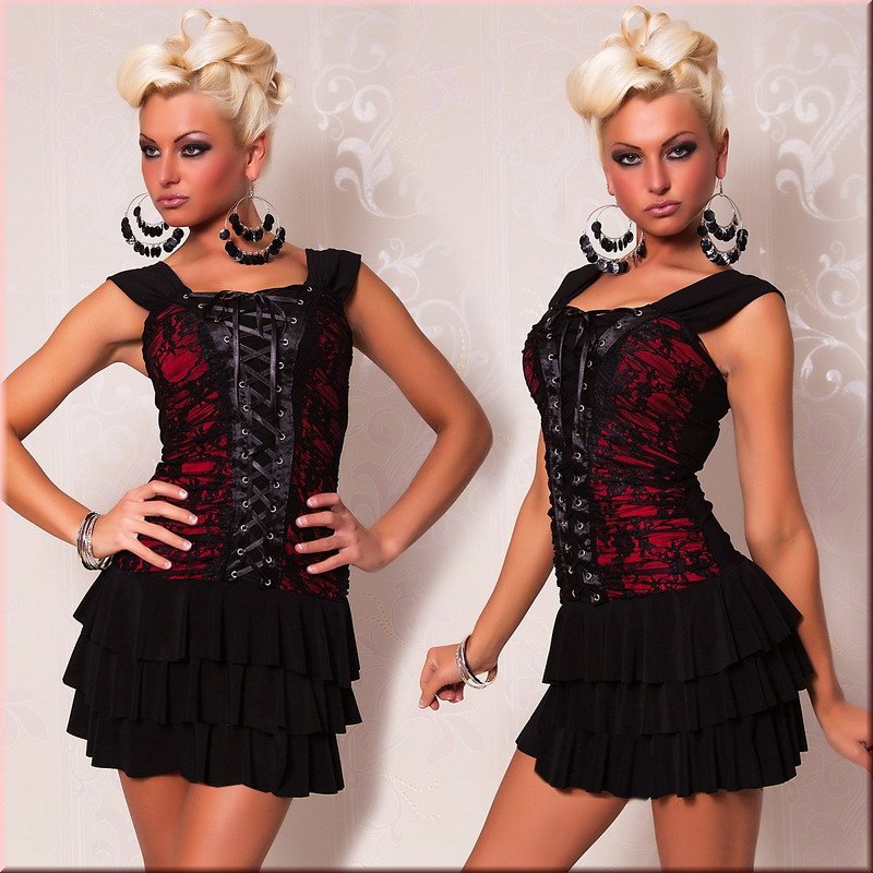 2 colors for you Free Shipping summer dress sexy lace dress 2012NEW 2447