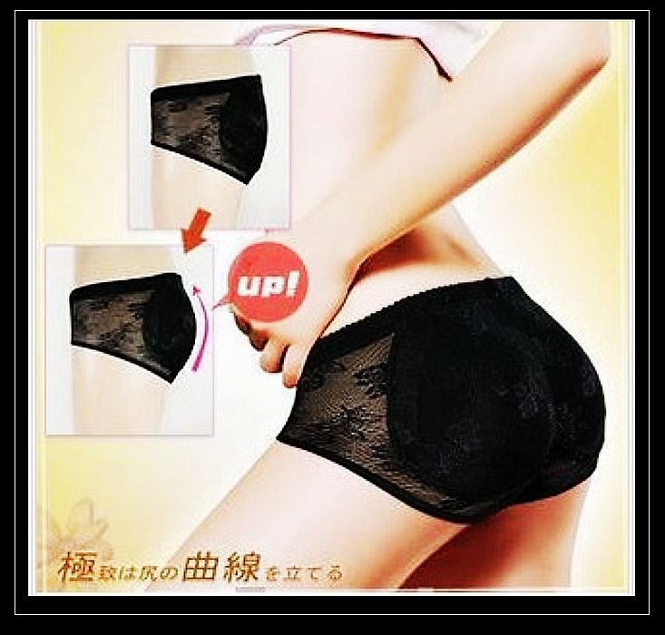 2 colors High Quality Briefs Padded Pants Low waist carry buttock pants body underwear XC-11  3 size
