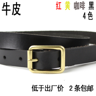 2 cowhide belt women's strap female genuine leather fashionable casual all-match cattle a28