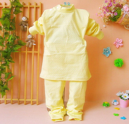 2 male spring and autumn child set spring and autumn 100% cotton cartoon print underwear set