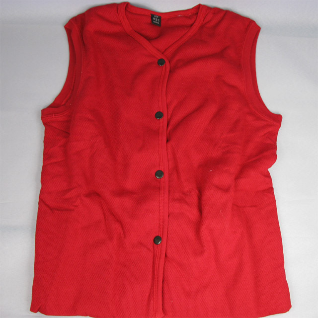 2 mulberry silk cotton-padded jacket thick folder wire vest thermal