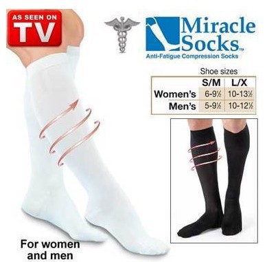 2 pairs/lot HOT SELLER Really useful high quality Miracle Socks
