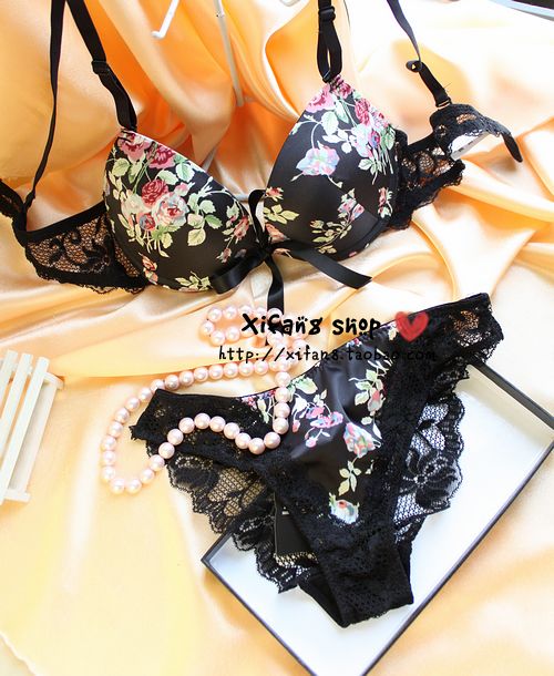 2 set fashion balaloum bra set sexy underwear lace b
