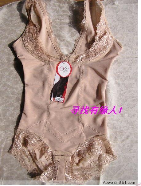 2 thin classic hot-selling 19182 comfortable lace trigonometric one piece shaper