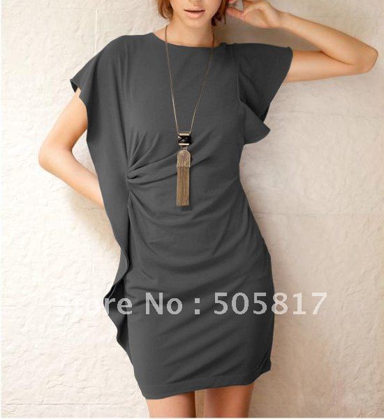 20% off Free shipping Sexy women lingerie fancy Asymmetry dress party costume clubbing wear black/purple/blue/gray K2201