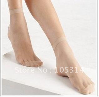 200pcs Crystal Stockings Ultrathin Transparent Elastic Short Sock Various Colors Available