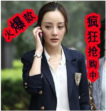 2010 9017 echinochloa frumentacea formal turn-down collar slim double breasted small suit jacket