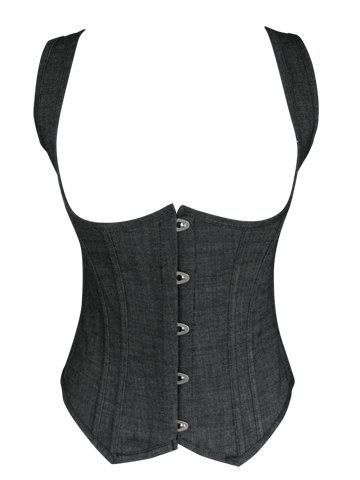 2010 best seller- wholesale sexy denim underbust corset, body shaper